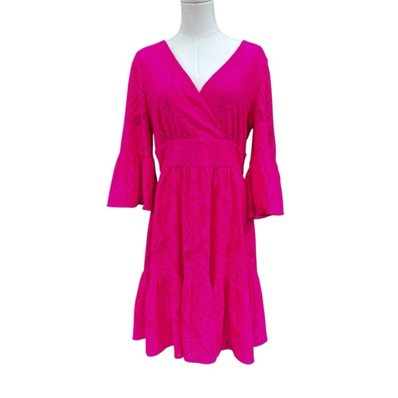Lilly Pulitzer Cecilia Dress in Pink Size 12 - Picture 1 of 13